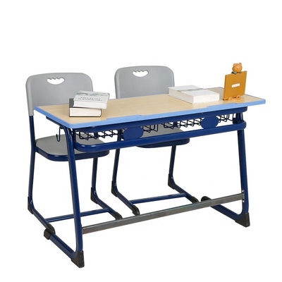 椅子が付いているSGS H760*W450*L1200mmの学校の机