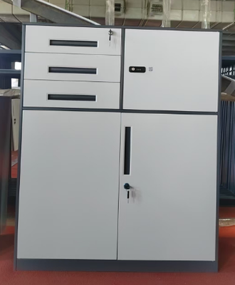 狭い側面デザインの金属製のノックダウン鋼製ファイルキャビネット ファイルとオフィス用品のための金属事務文書保管キャビネット