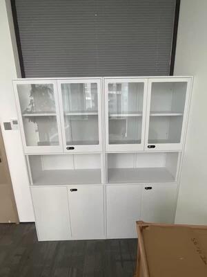 teel Office Filing Cabinet with Hollow Structure for Document Storage