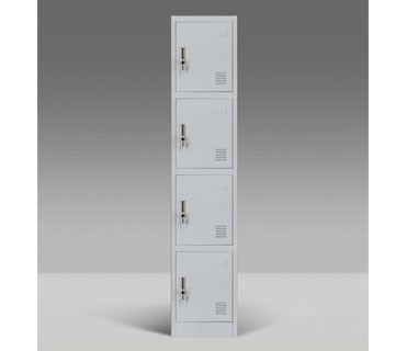 ISO18001 50kgs/オフィスのための層4のドアのロッカーのキャビネット