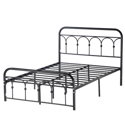 寝室の家具の大人の単一の金属のベッド フレームISO9001 ISO14001は証明した